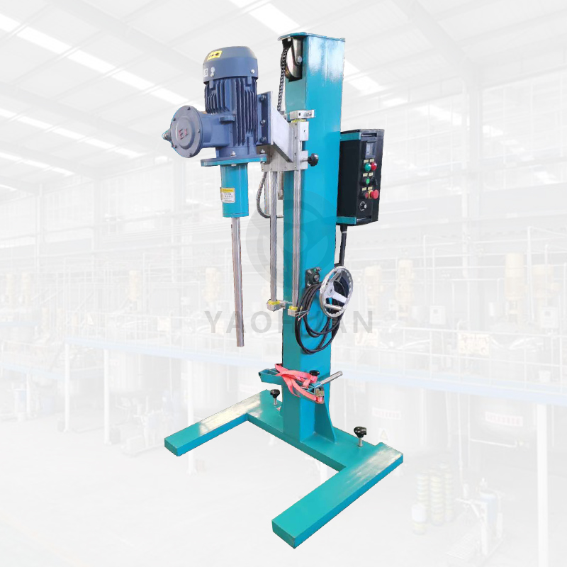 小型手搖升降高速分散機